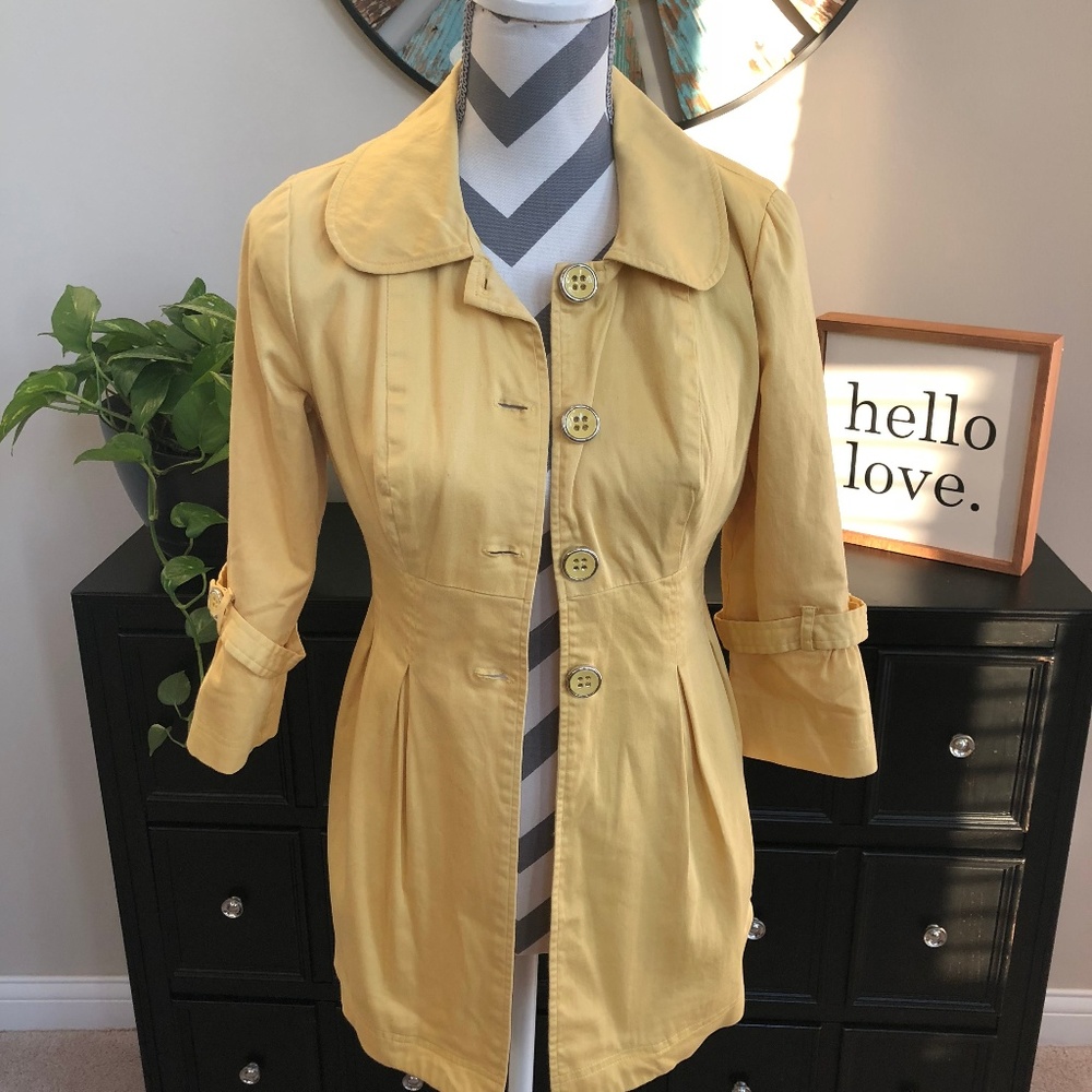 Soulmates Yellow Girls Jacket